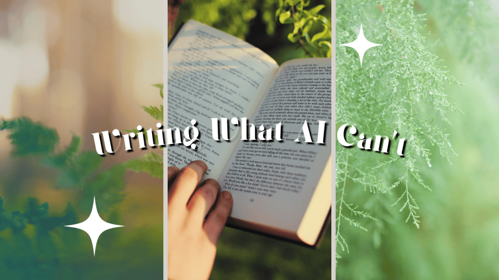 Writing What AI Can’t – a winding discussion about my changing practises as a&nbsp;poet